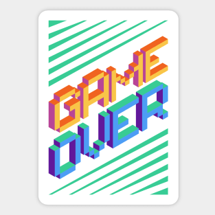 Game over Sticker